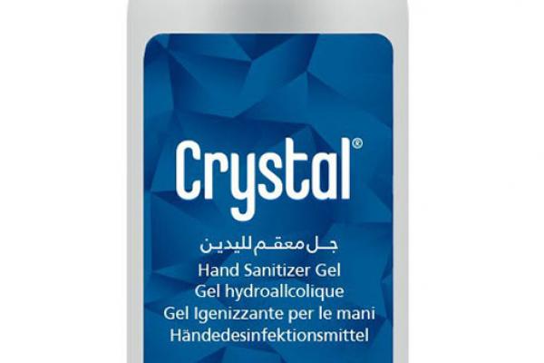 Crystal 75% Medical Alcohol Hand Sanitizer Gel Size 500 ml 